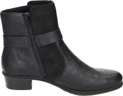 Rieker Freizeit Stiefeletten In Schwarz/schwarz 11 Rieker Freizeit Stiefeletten In Schwarz/schwarz -Rieker rieker freizeit stiefeletten in schwarz schwarz 3