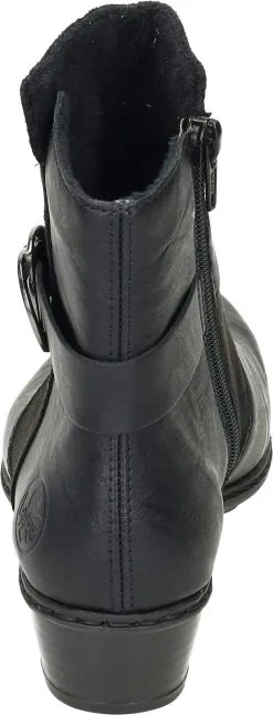 Rieker Freizeit Stiefeletten In Schwarz/schwarz 12 Rieker Freizeit Stiefeletten In Schwarz/schwarz -Rieker rieker freizeit stiefeletten in schwarz schwarz 4