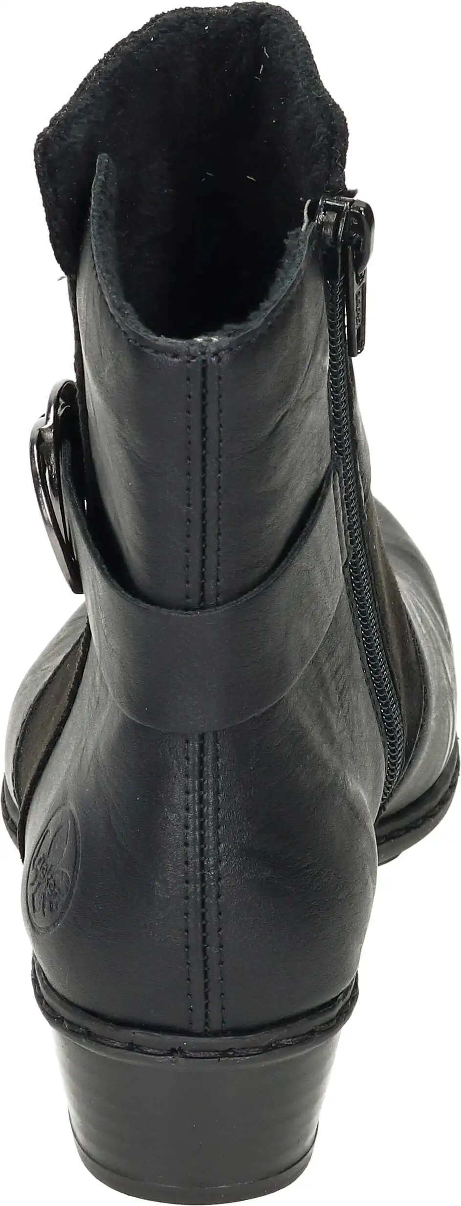 Rieker Freizeit Stiefeletten In Schwarz/schwarz 7 Rieker Freizeit Stiefeletten In Schwarz/schwarz – Bild 5