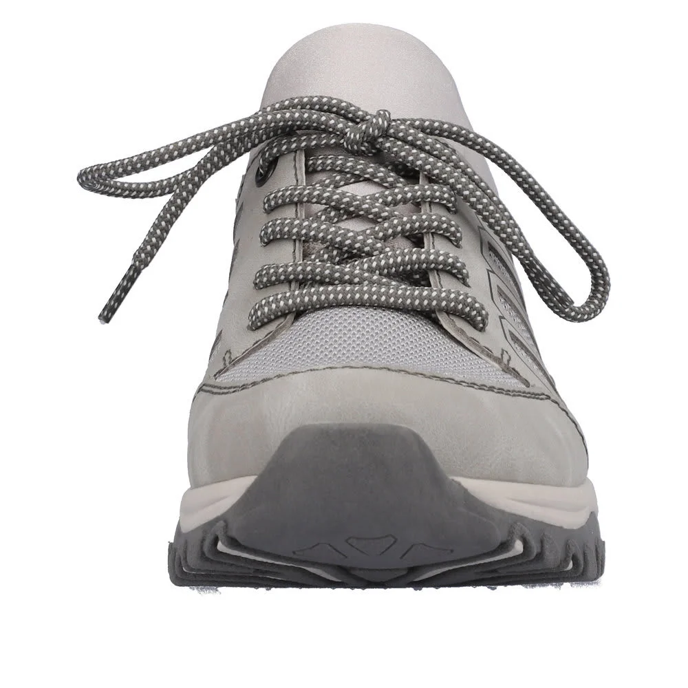 Rieker Halbschuh In Grau 8 Rieker Halbschuh In Grau – Bild 6