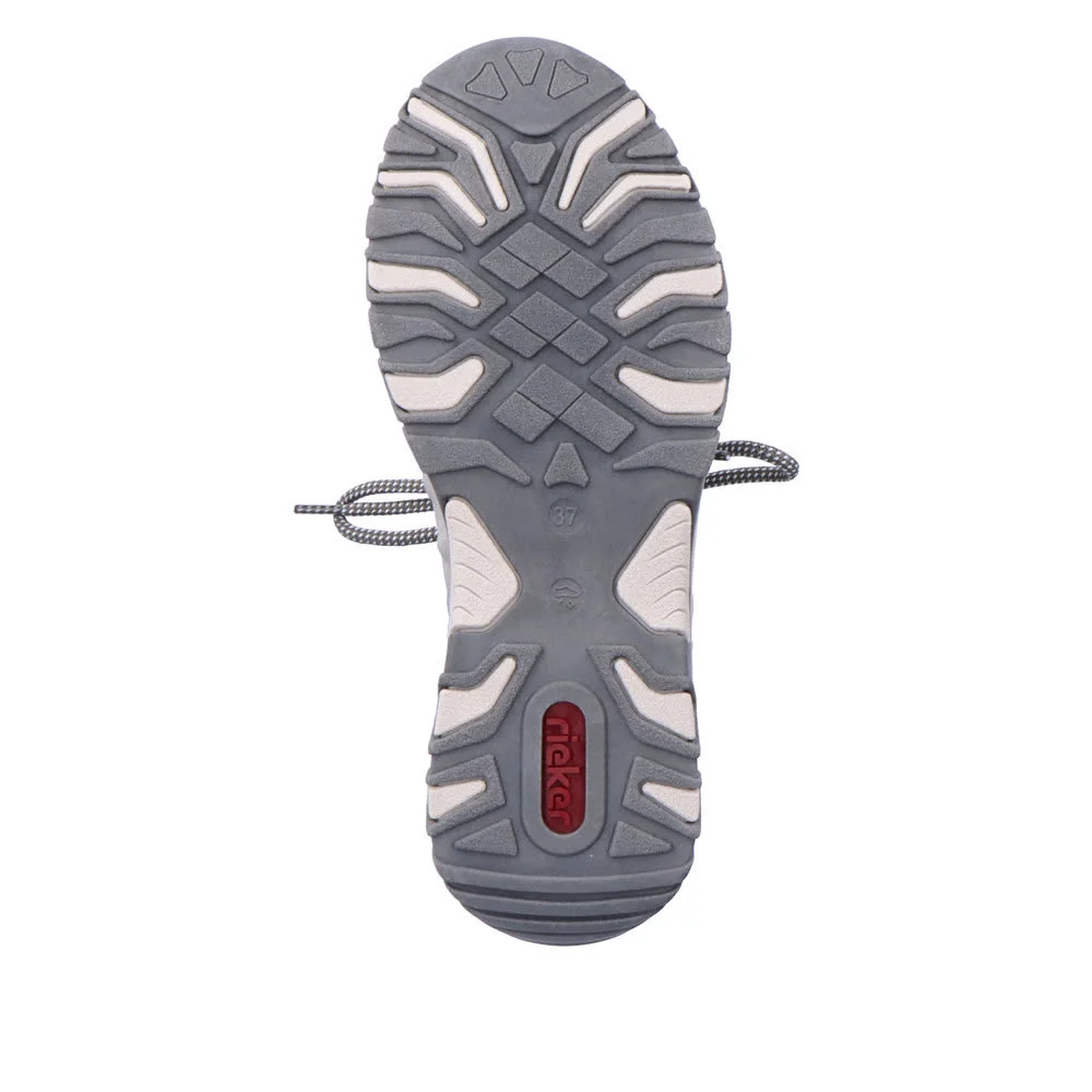 Rieker Halbschuh In Grau 9 Rieker Halbschuh In Grau – Bild 7