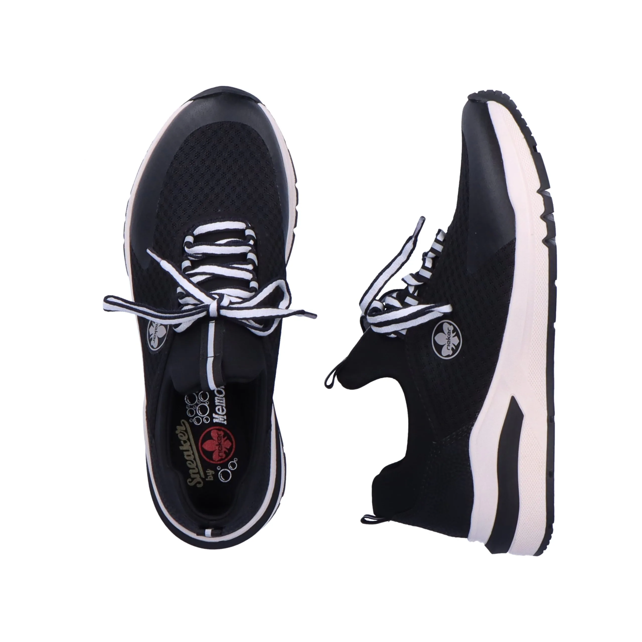 Rieker Halbschuh In Schwarz 10 Rieker Halbschuh In Schwarz – Bild 8