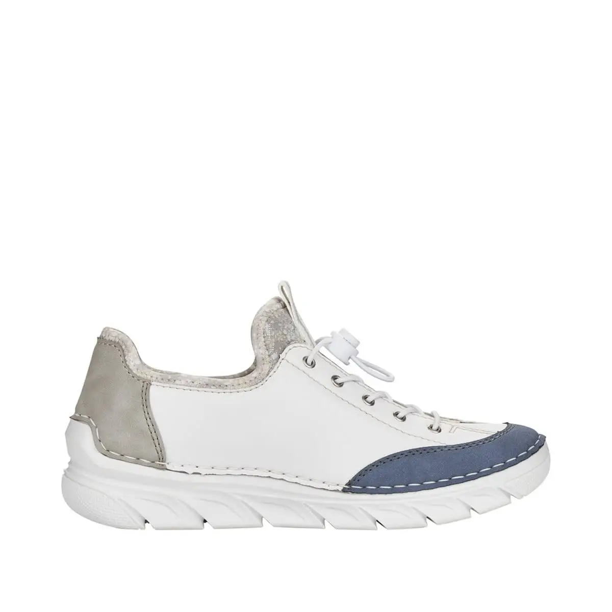 Rieker Halbschuh In Weiß 4 Rieker Halbschuh In Weiß – Bild 2