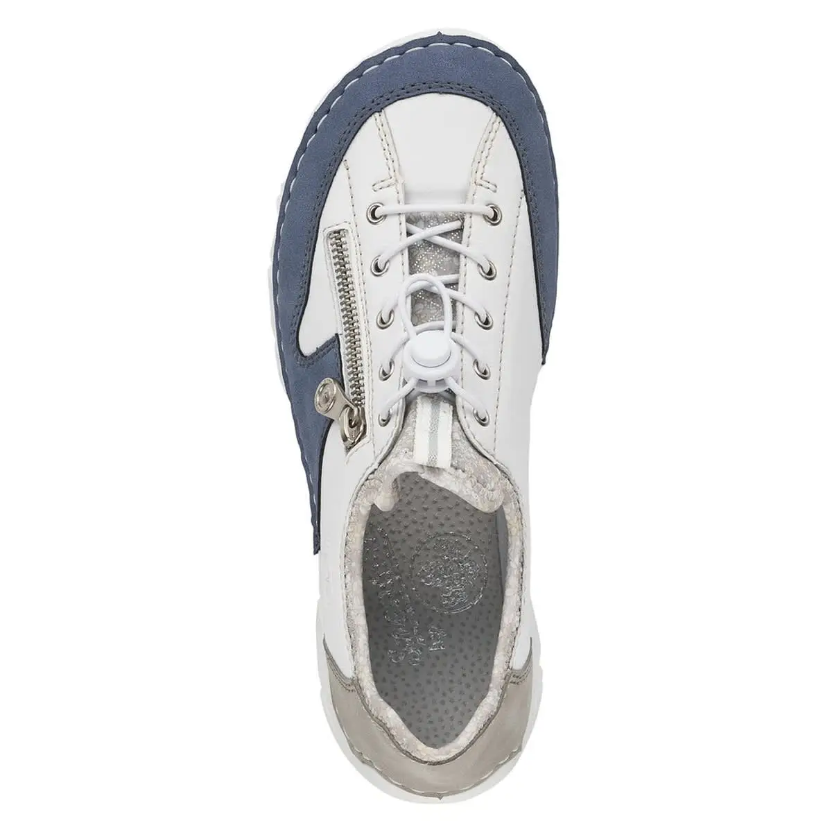 Rieker Halbschuh In Weiß 6 Rieker Halbschuh In Weiß – Bild 4