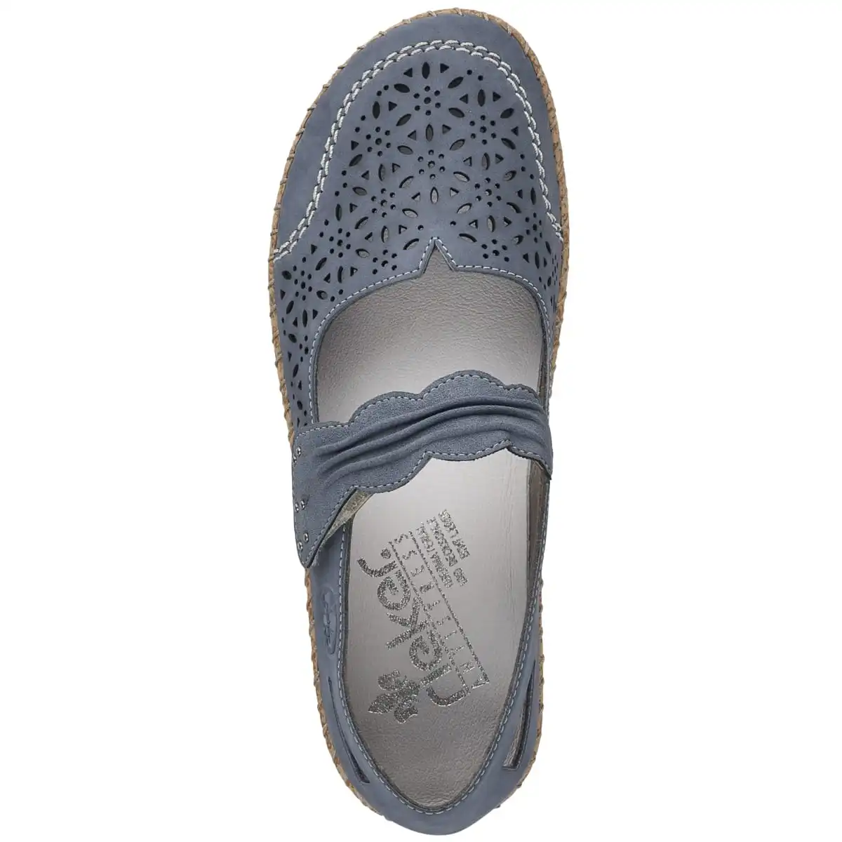 Rieker Halbschuhe 44896 In Blau 4 Rieker Halbschuhe 44896 In Blau – Bild 2