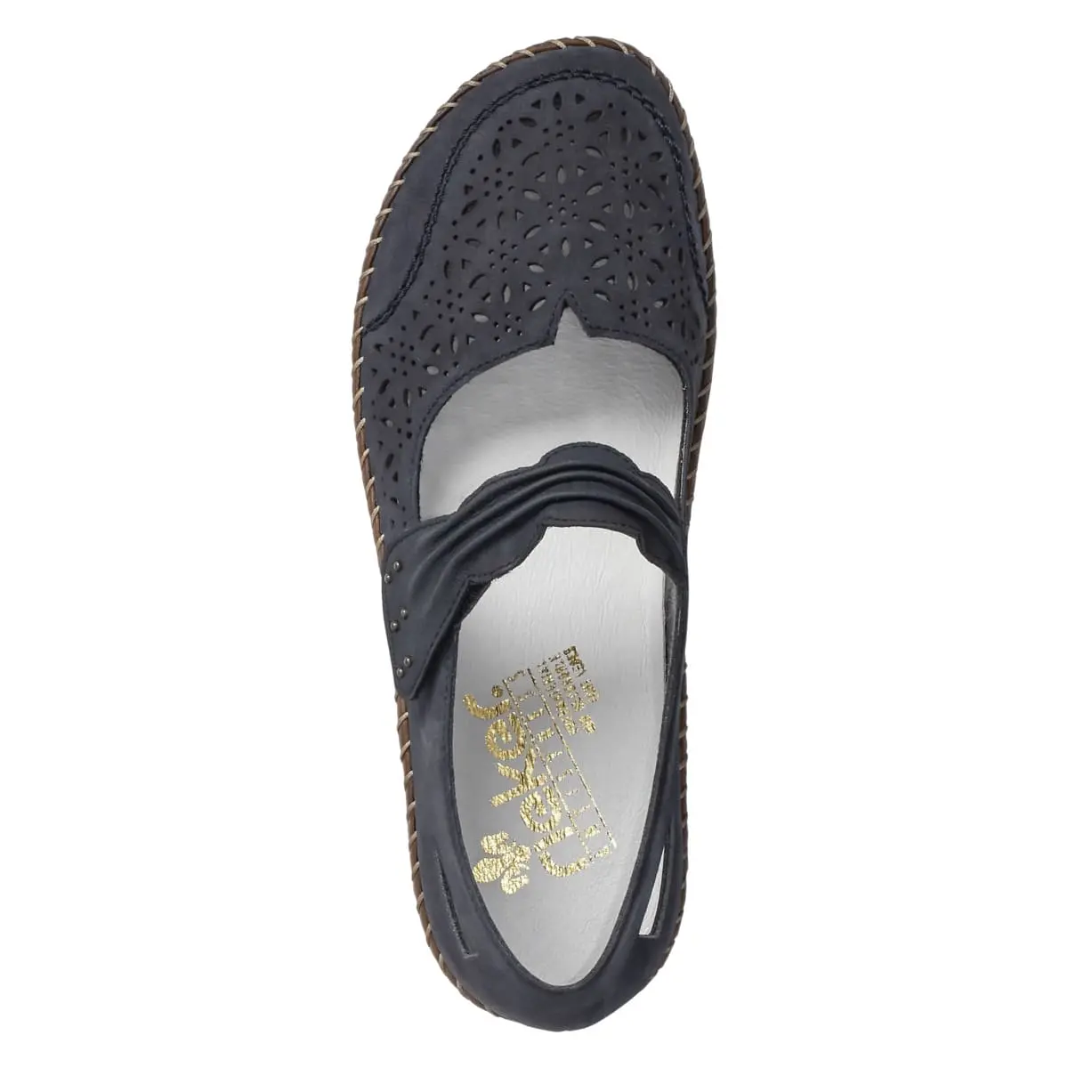 Rieker Halbschuhe 44896 In Dunkelblau 4 Rieker Halbschuhe 44896 In Dunkelblau – Bild 2