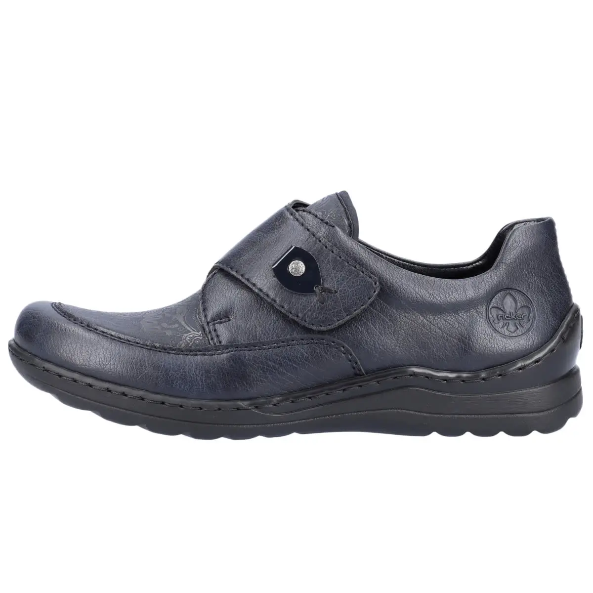 Rieker Halbschuhe 48951 In Dunkelblau 3 Rieker Halbschuhe 48951 In Dunkelblau