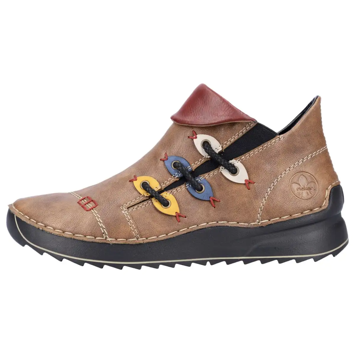 Rieker Halbschuhe 51583 In Braun 3 Rieker Halbschuhe 51583 In Braun