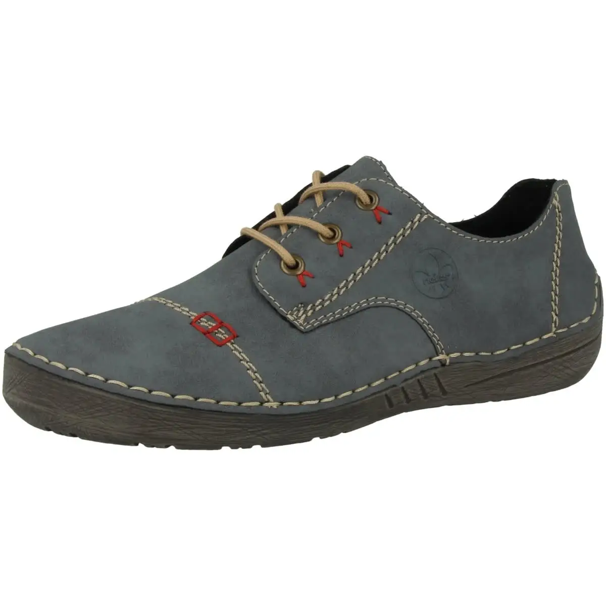 Rieker Halbschuhe 52520 In Blau 6 Rieker Halbschuhe 52520 In Blau – Bild 4