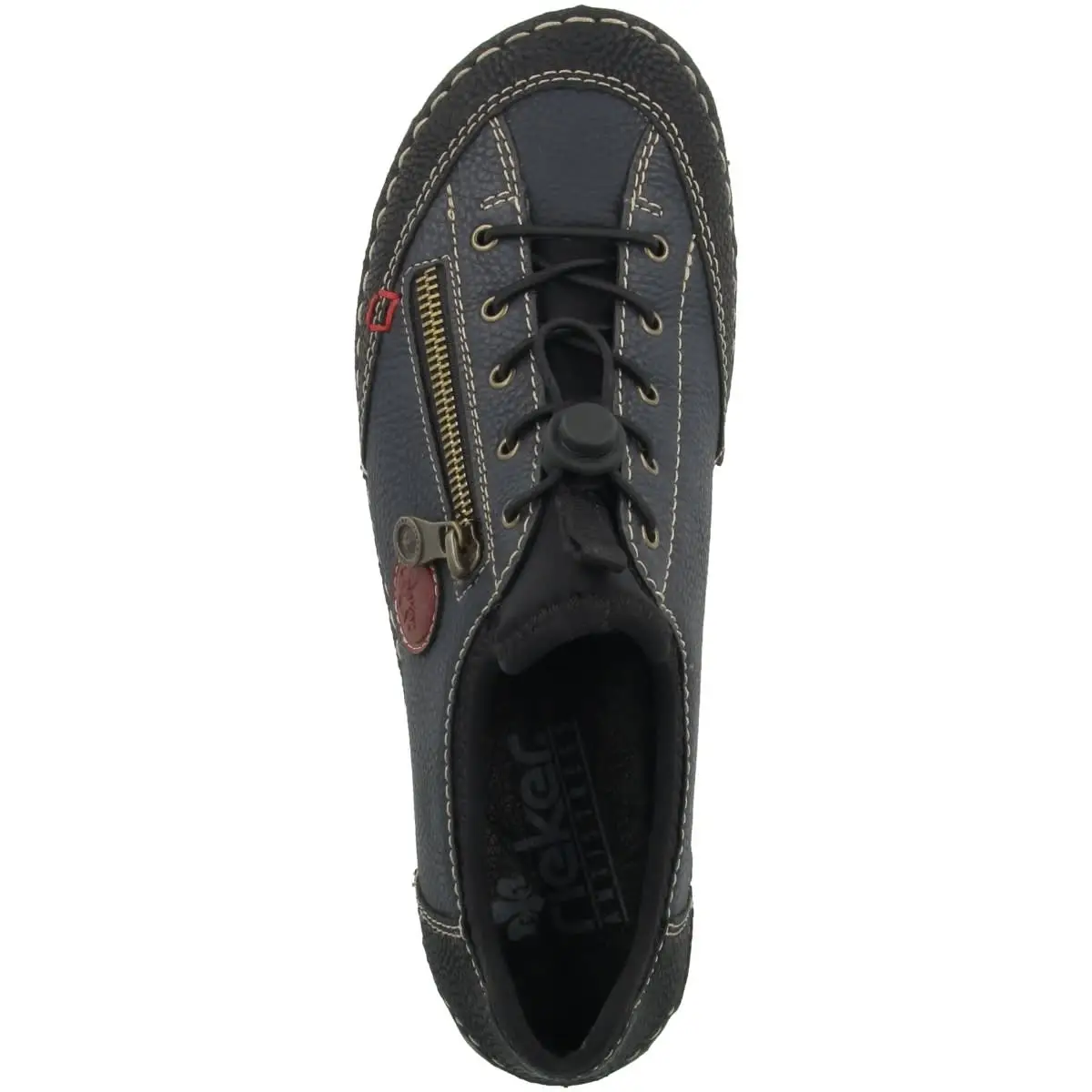 Rieker Halbschuhe 52563 In Blau 4 Rieker Halbschuhe 52563 In Blau – Bild 2