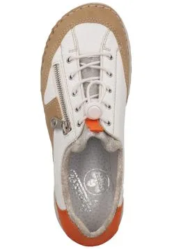 Rieker Halbschuhe In Beige/Weiß 14 Rieker Halbschuhe In Beige/Weiß -Rieker rieker halbschuhe in beige weiss 5
