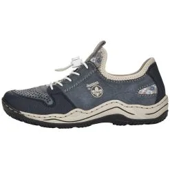 Rieker Halbschuhe L0538 In Blau