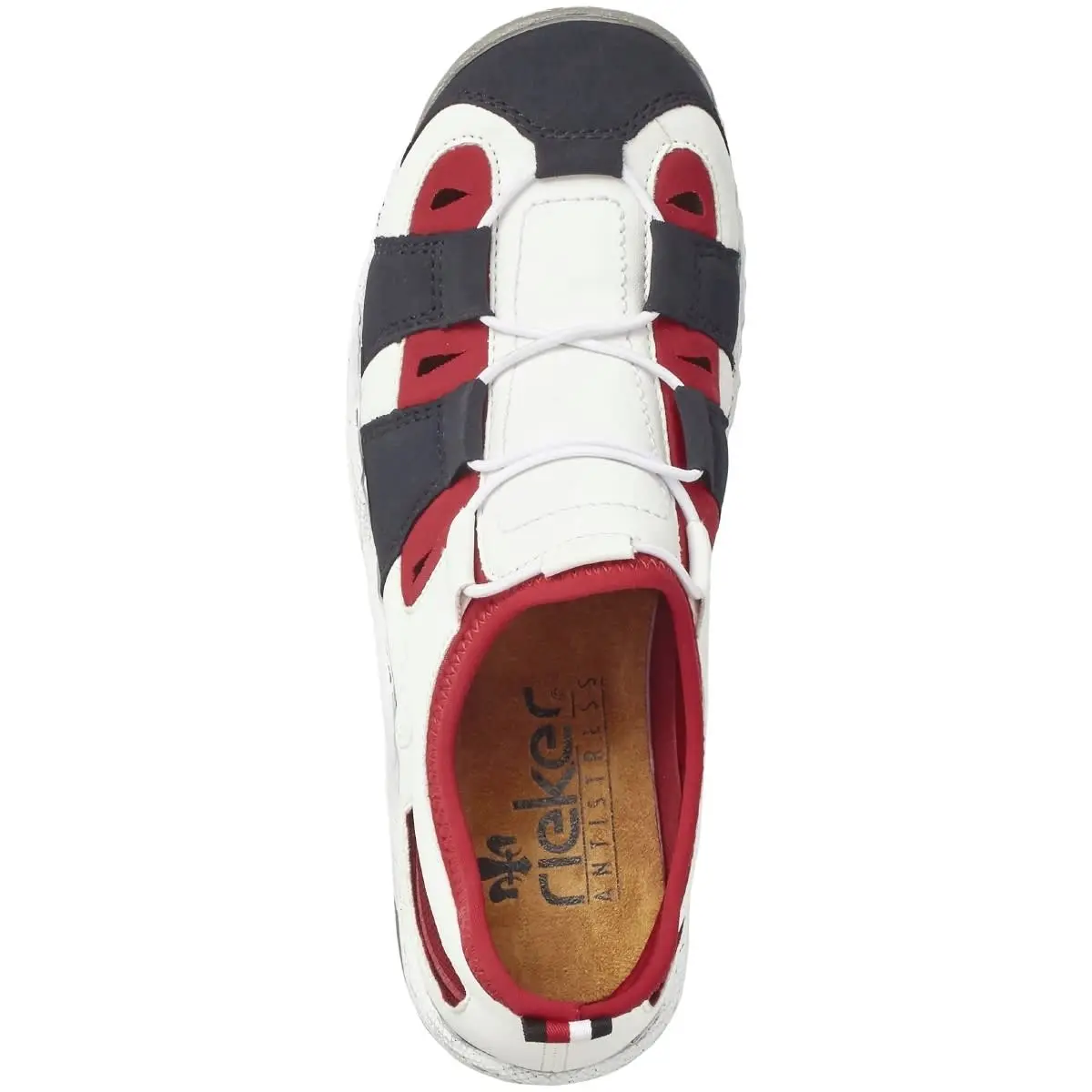 Rieker Halbschuhe L0561 In Weiss 4 Rieker Halbschuhe L0561 In Weiss – Bild 2