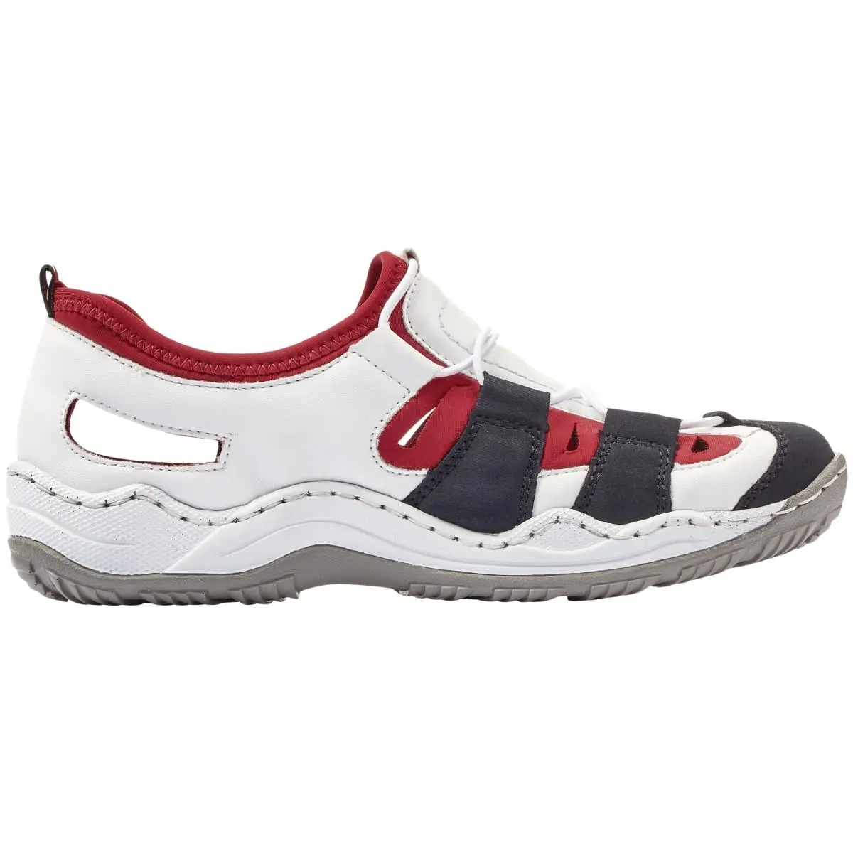 Rieker Halbschuhe L0561 In Weiss 5 Rieker Halbschuhe L0561 In Weiss – Bild 3