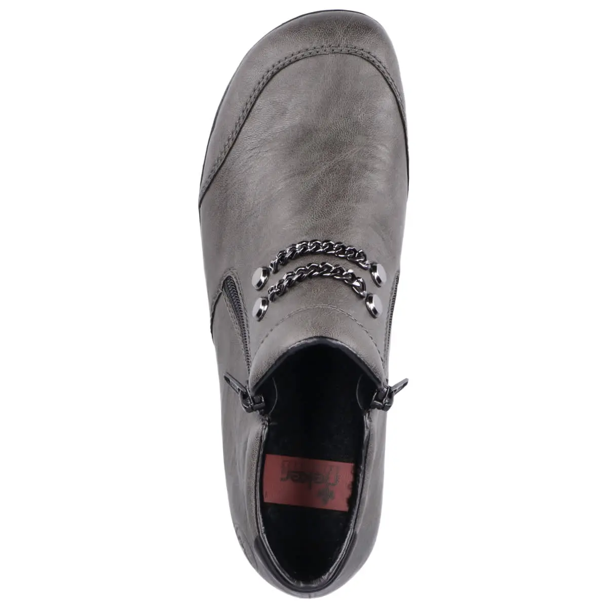 Rieker Halbschuhe L4658 In Grau 4 Rieker Halbschuhe L4658 In Grau – Bild 2