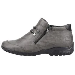 Rieker Halbschuhe L4658 In Grau