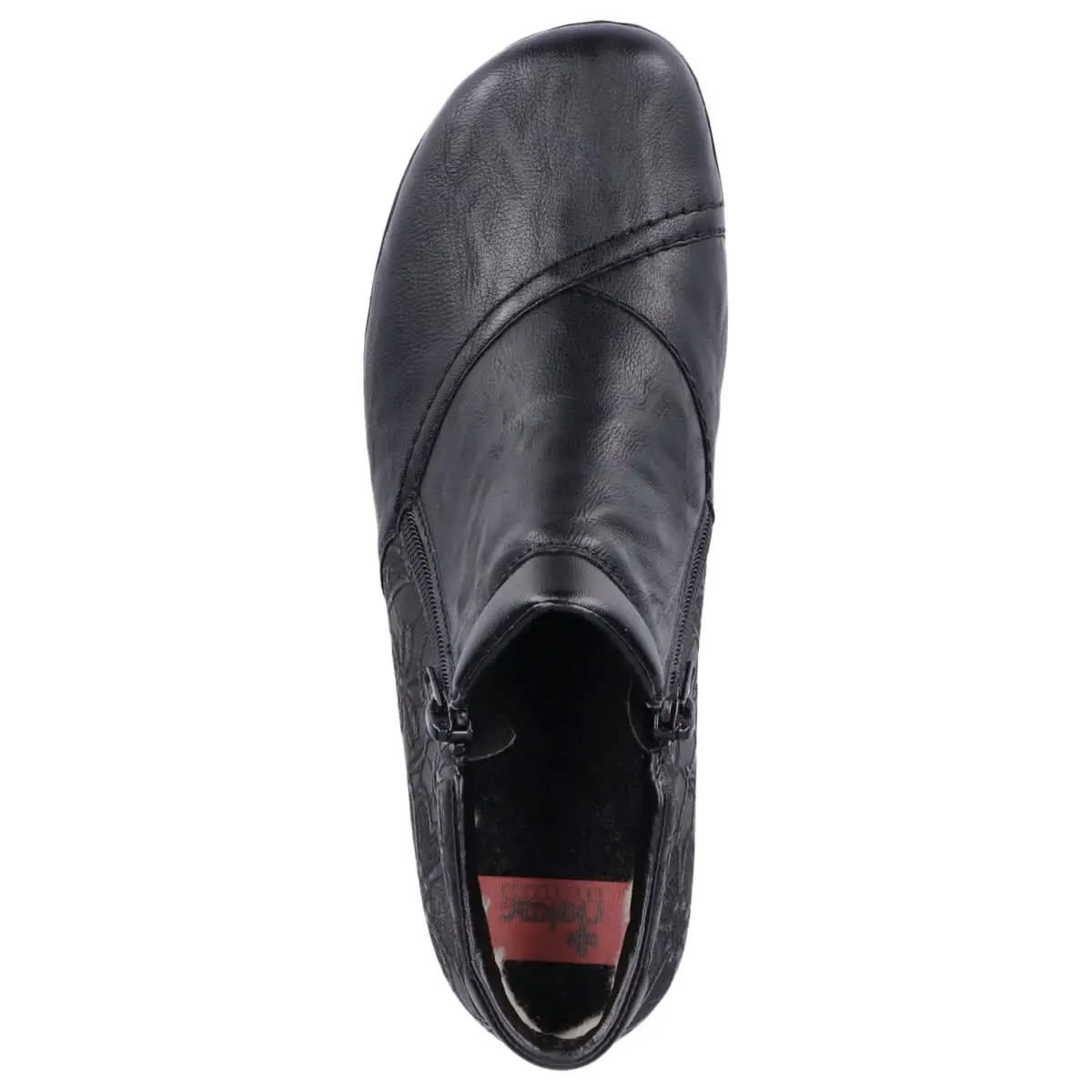 Rieker Halbschuhe L46A3 In Schwarz 4 Rieker Halbschuhe L46A3 In Schwarz – Bild 2