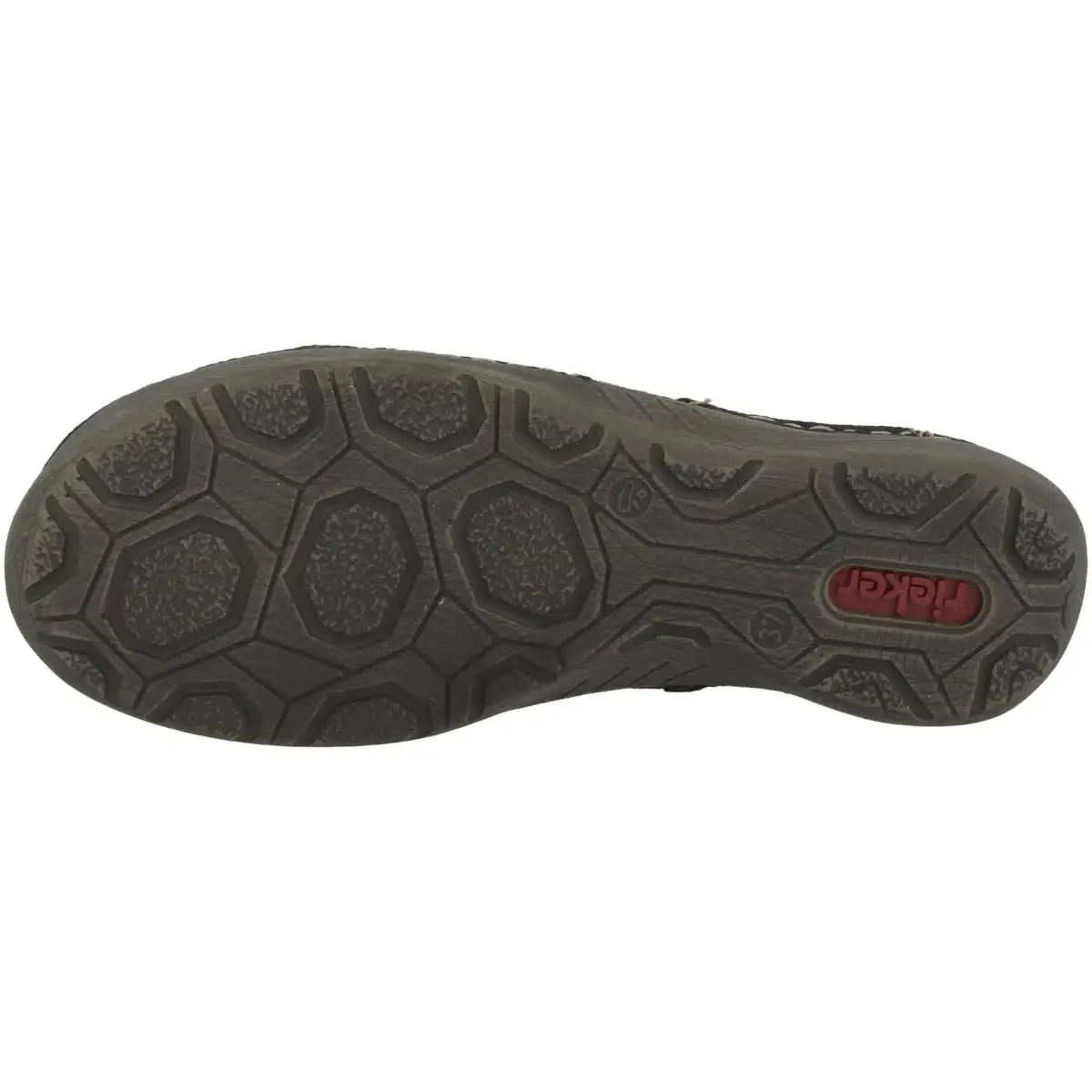 Rieker Halbschuhe Wildebuk In Schwarz 7 Rieker Halbschuhe Wildebuk In Schwarz – Bild 5