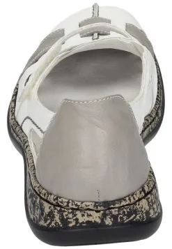 Rieker Klassische Halbschuhe In Weiß/grey 18 Rieker Klassische Halbschuhe In Weiß/grey -Rieker rieker klassische halbschuhe in weiss grey 4