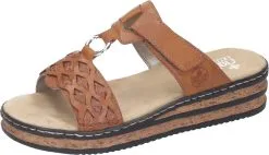 Rieker Klassische Pantoletten In Cayenne