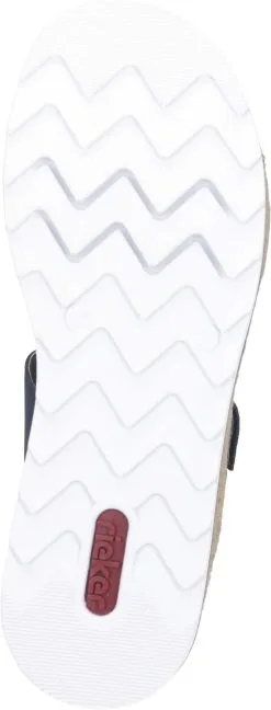 Rieker Klassische Pantoletten In Pazifik -Rieker rieker klassische pantoletten in pazifik 5