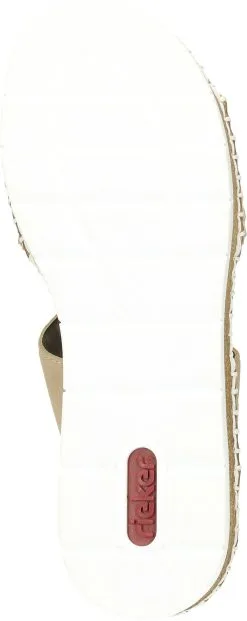 Rieker Klassische Pantoletten In Sand/porzellan 13 Rieker Klassische Pantoletten In Sand/porzellan -Rieker rieker klassische pantoletten in sand porzellan 5