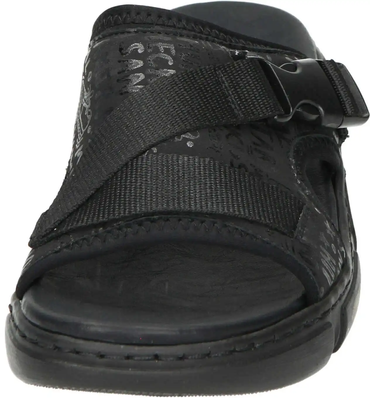 Rieker Klassische Pantoletten In Schwarz/schwarz 5 Rieker Klassische Pantoletten In Schwarz/schwarz – Bild 3