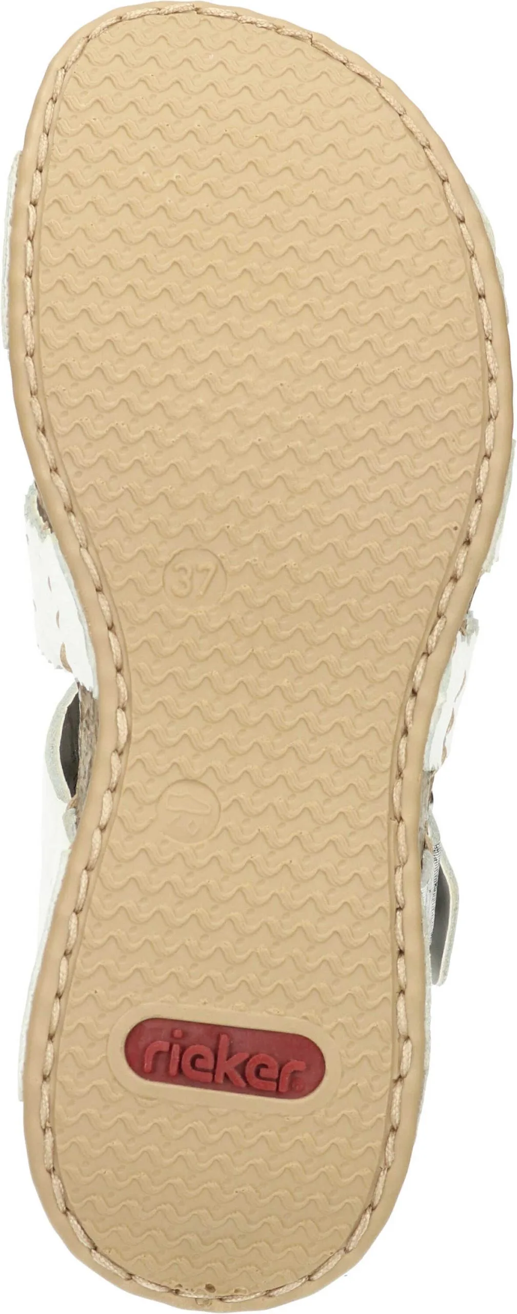 Rieker Klassische Pantoletten In Weiss/hartweiss 8 Rieker Klassische Pantoletten In Weiss/hartweiss – Bild 6