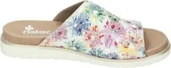 Rieker Klassische Pantoletten In Weiss-multi 11 Rieker Klassische Pantoletten In Weiss-multi -Rieker rieker klassische pantoletten in weiss multi 3