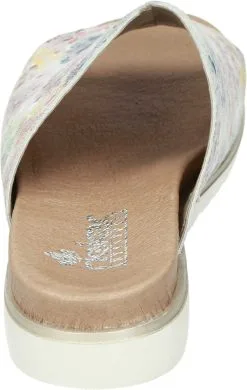 Rieker Klassische Pantoletten In Weiss-multi 12 Rieker Klassische Pantoletten In Weiss-multi -Rieker rieker klassische pantoletten in weiss multi 4