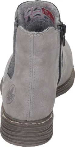 Rieker Klassische Stiefeletten In Grey/anthrazit 12 Rieker Klassische Stiefeletten In Grey/anthrazit -Rieker rieker klassische stiefeletten in grey anthrazit 4