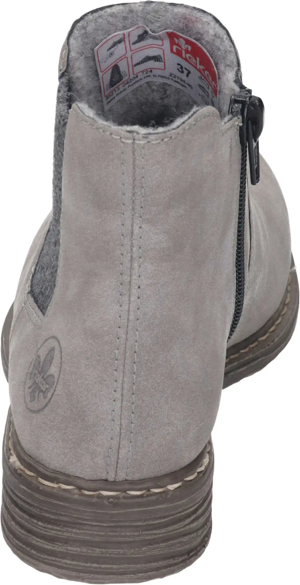 Rieker Klassische Stiefeletten In Grey/anthrazit 7 Rieker Klassische Stiefeletten In Grey/anthrazit – Bild 5