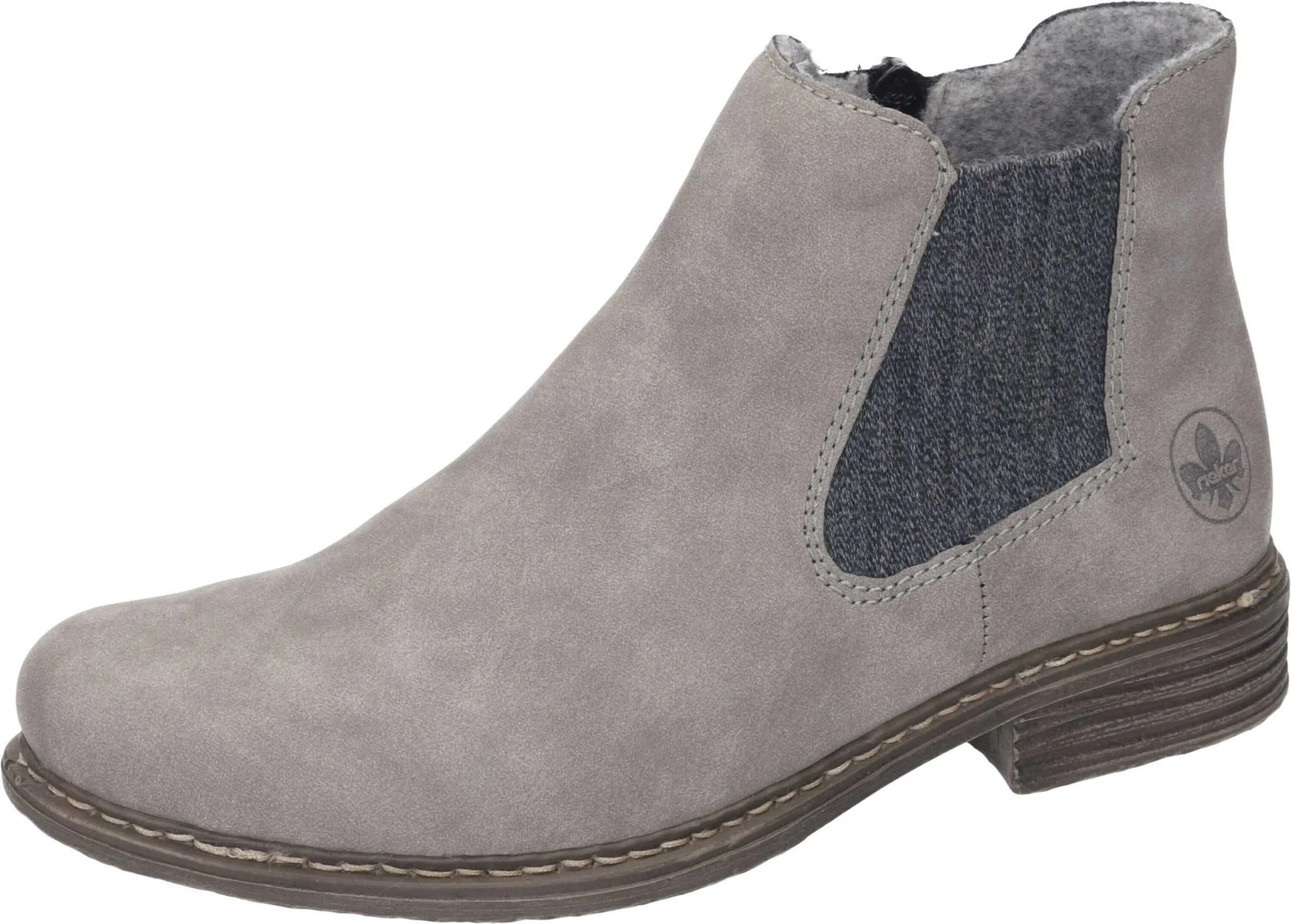 Rieker Klassische Stiefeletten In Grey/anthrazit 3 Rieker Klassische Stiefeletten In Grey/anthrazit