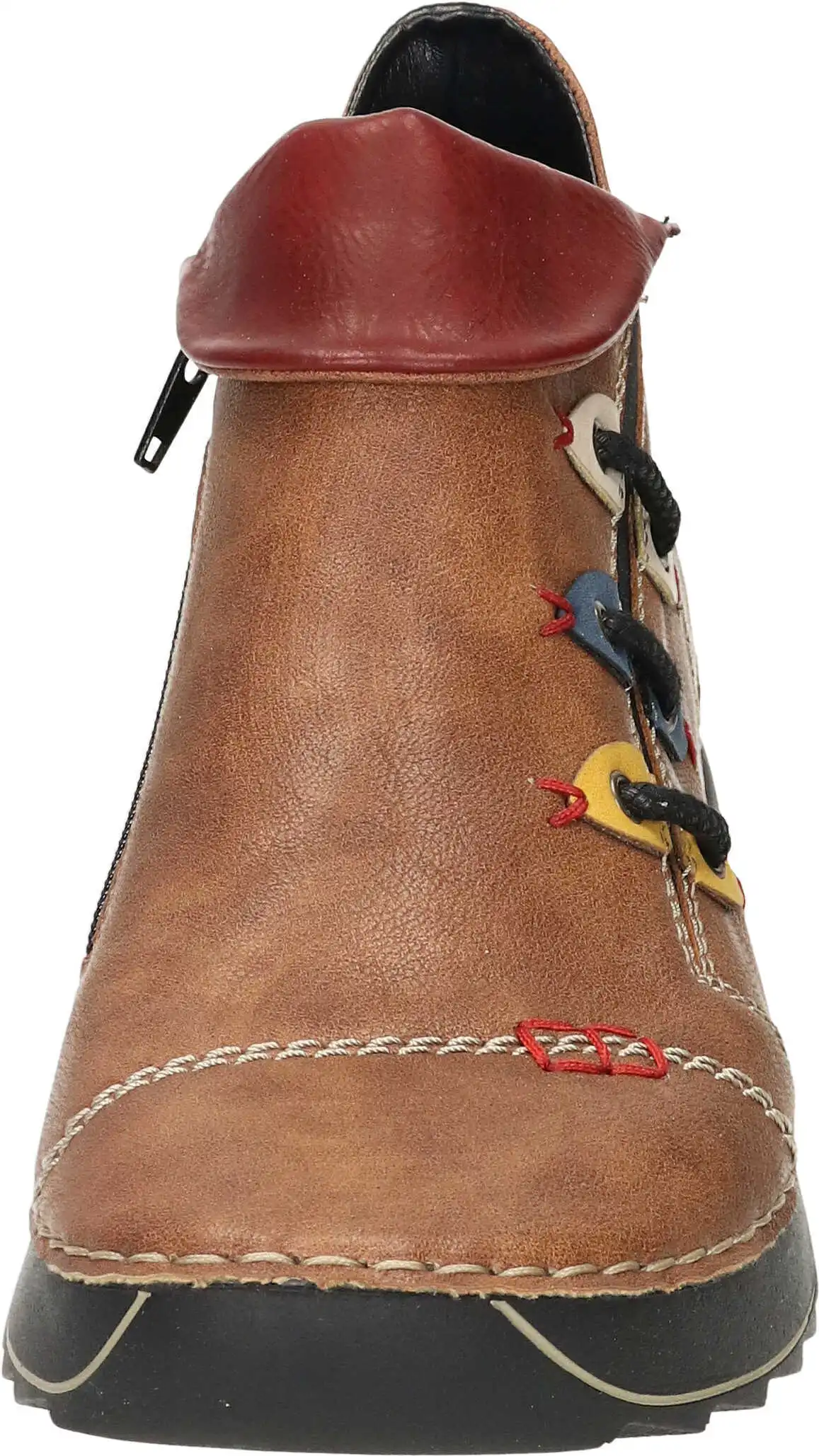 Rieker Klassische Stiefeletten In Nuss-antik/honig/jeans/ginger/wine 5 Rieker Klassische Stiefeletten In Nuss-antik/honig/jeans/ginger/wine – Bild 3