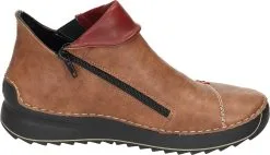 Rieker Klassische Stiefeletten In Nuss-antik/honig/jeans/ginger/wine 11 Rieker Klassische Stiefeletten In Nuss-antik/honig/jeans/ginger/wine -Rieker rieker klassische stiefeletten in nuss antik honig jeans ginger wine 3