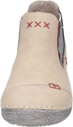 Rieker Klassische Stiefeletten In Porzellan/wine/leinen 10 Rieker Klassische Stiefeletten In Porzellan/wine/leinen -Rieker rieker klassische stiefeletten in porzellan wine leinen 2