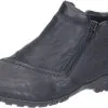Rieker Klassische Stiefeletten In Schwarz/schwarz/schwarz 2 Rieker Klassische Stiefeletten In Schwarz/schwarz/schwarz -Rieker rieker klassische stiefeletten in schwarz schwarz schwarz