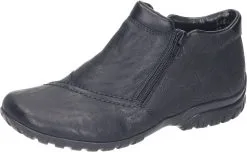 Rieker Klassische Stiefeletten In Schwarz/schwarz/schwarz