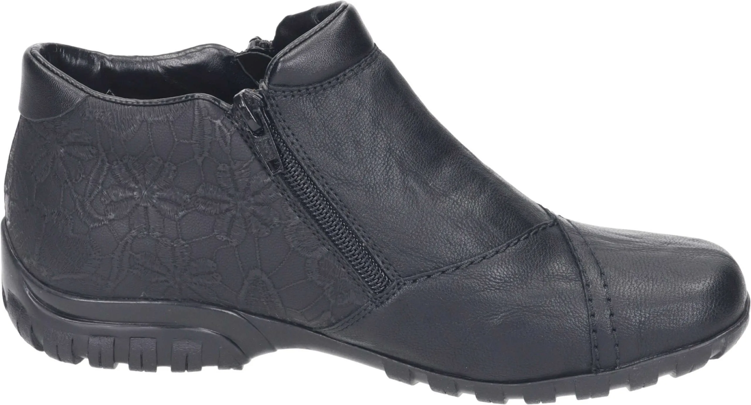Rieker Klassische Stiefeletten In Schwarz/schwarz/schwarz 6 Rieker Klassische Stiefeletten In Schwarz/schwarz/schwarz – Bild 4