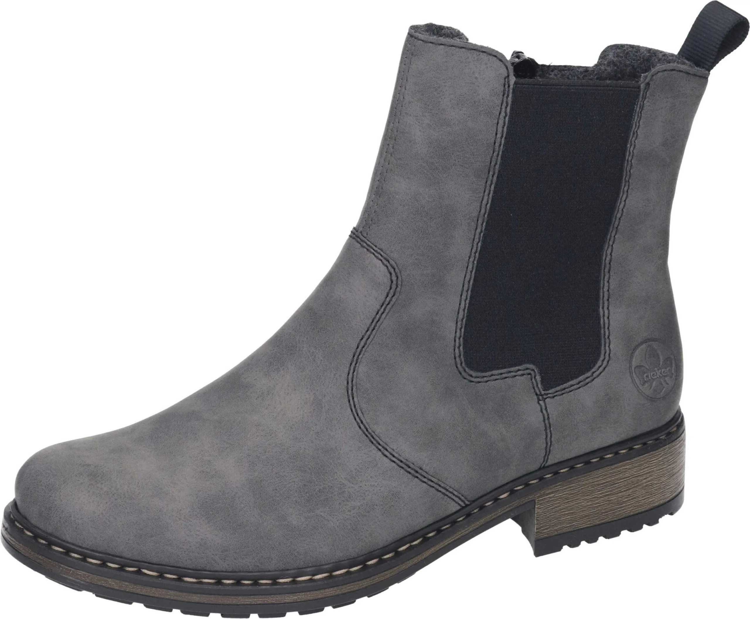 Rieker Klassische Stiefeletten In Smoke 3 Rieker Klassische Stiefeletten In Smoke