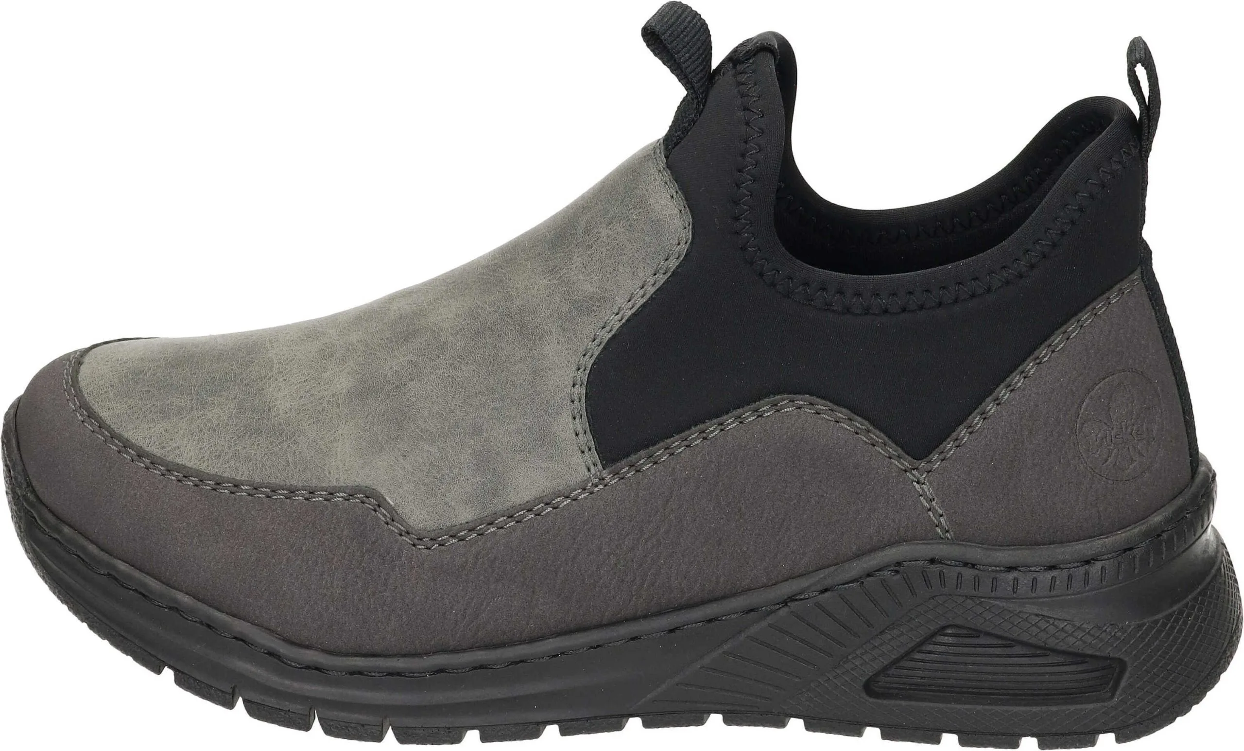 Rieker Klassische Stiefeletten In Stromboli/smoke/schwarz 4 Rieker Klassische Stiefeletten In Stromboli/smoke/schwarz – Bild 2