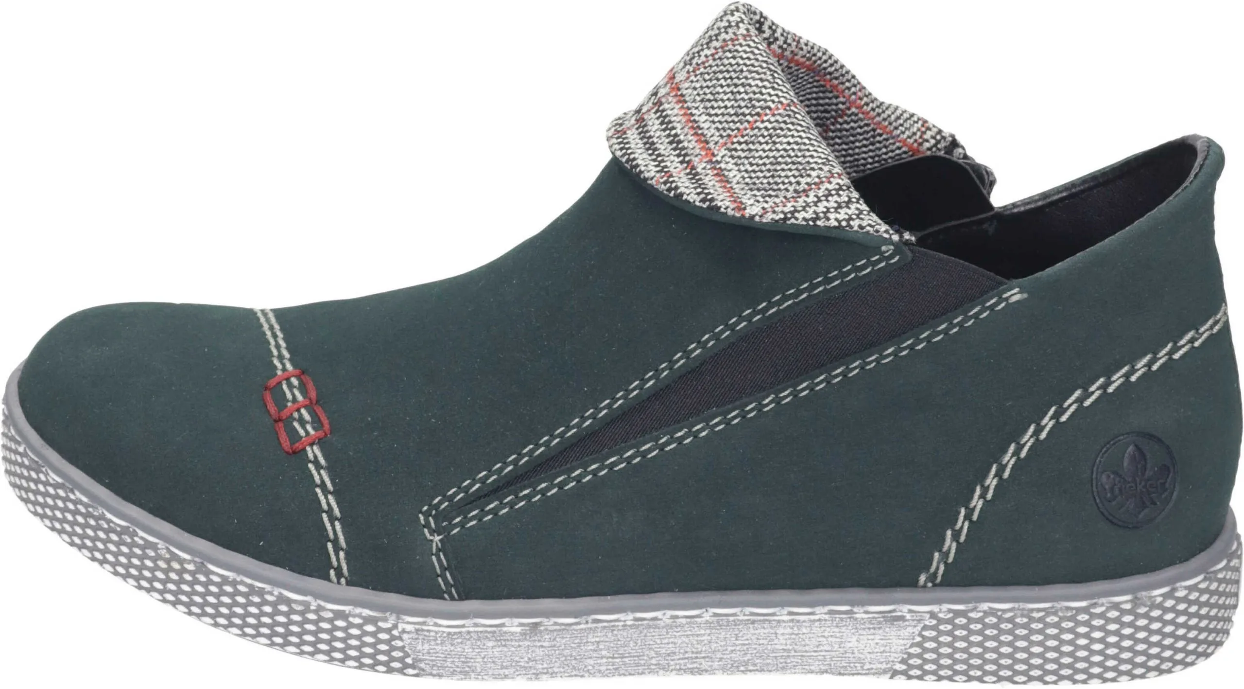 Rieker Klassische Stiefeletten In Tanne/grau-rost 4 Rieker Klassische Stiefeletten In Tanne/grau-rost – Bild 2