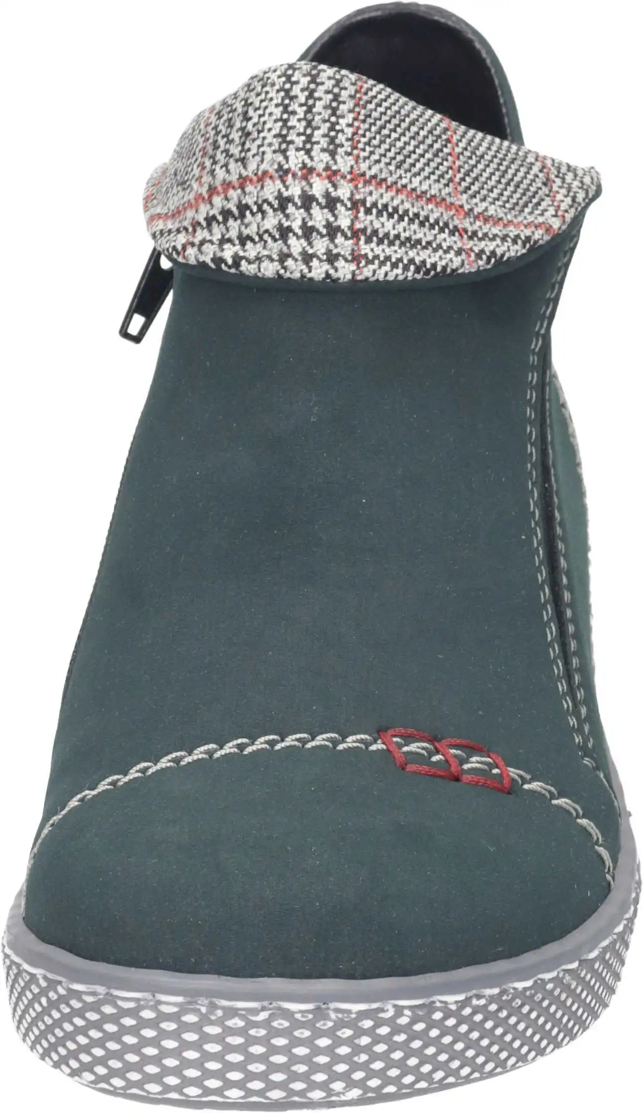 Rieker Klassische Stiefeletten In Tanne/grau-rost 5 Rieker Klassische Stiefeletten In Tanne/grau-rost – Bild 3