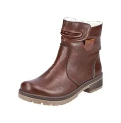 Rieker Kurzstiefel In Brown/mogano