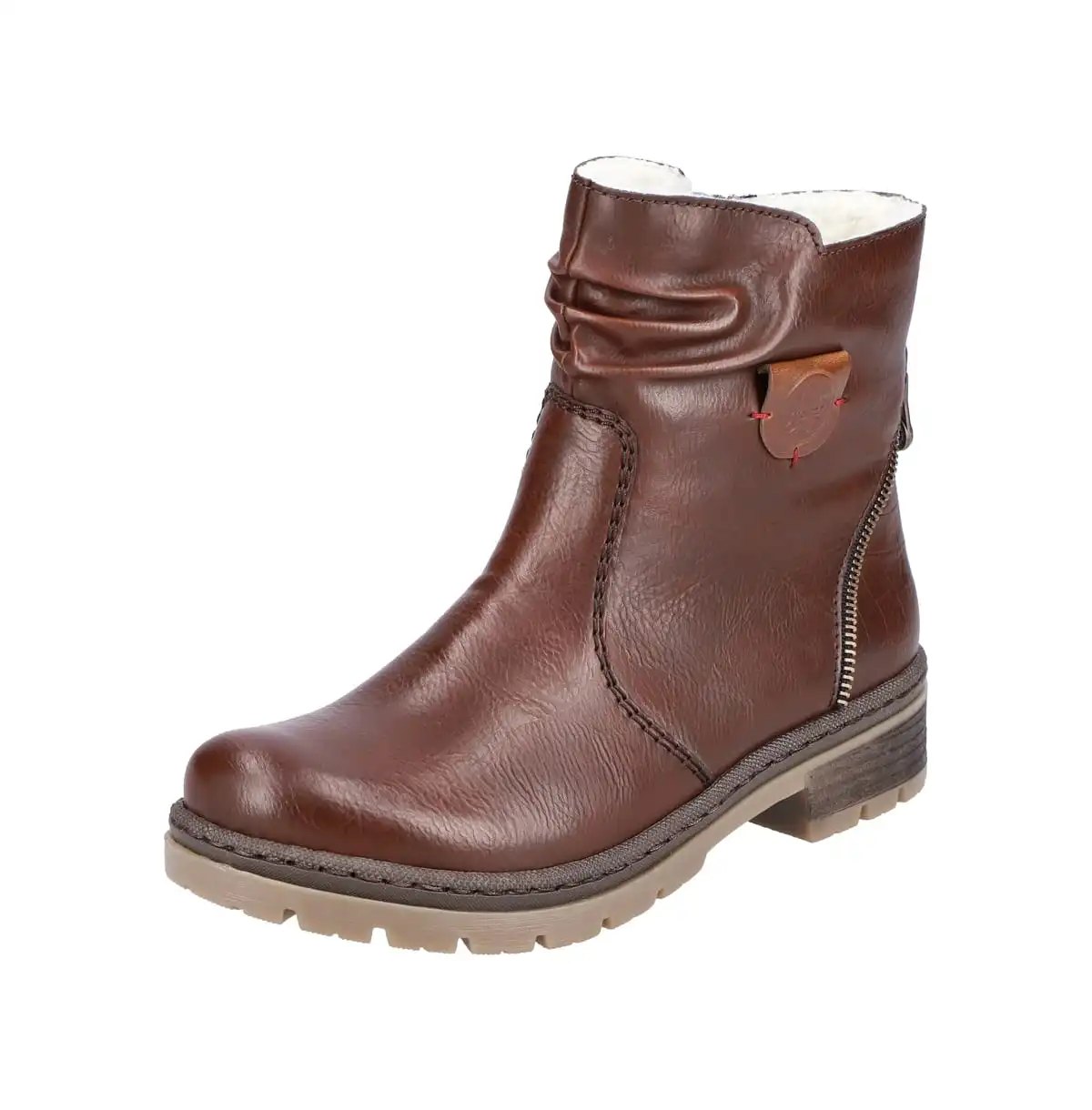 Rieker Kurzstiefel In Brown/mogano 3 Rieker Kurzstiefel In Brown/mogano