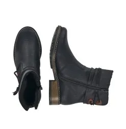 Rieker Kurzstiefel In Schwarz/mogano 9 Rieker Kurzstiefel In Schwarz/mogano -Rieker rieker kurzstiefel in schwarz mogano 3