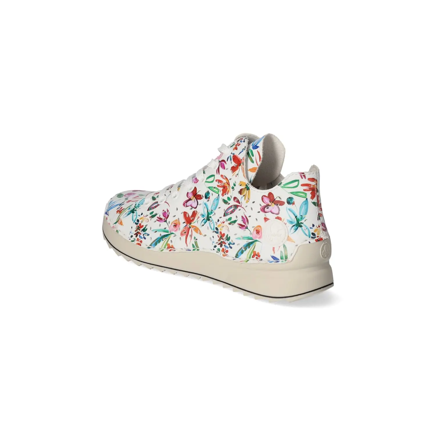 Rieker Low Sneaker In Weiß 5 Rieker Low Sneaker In Weiß – Bild 3