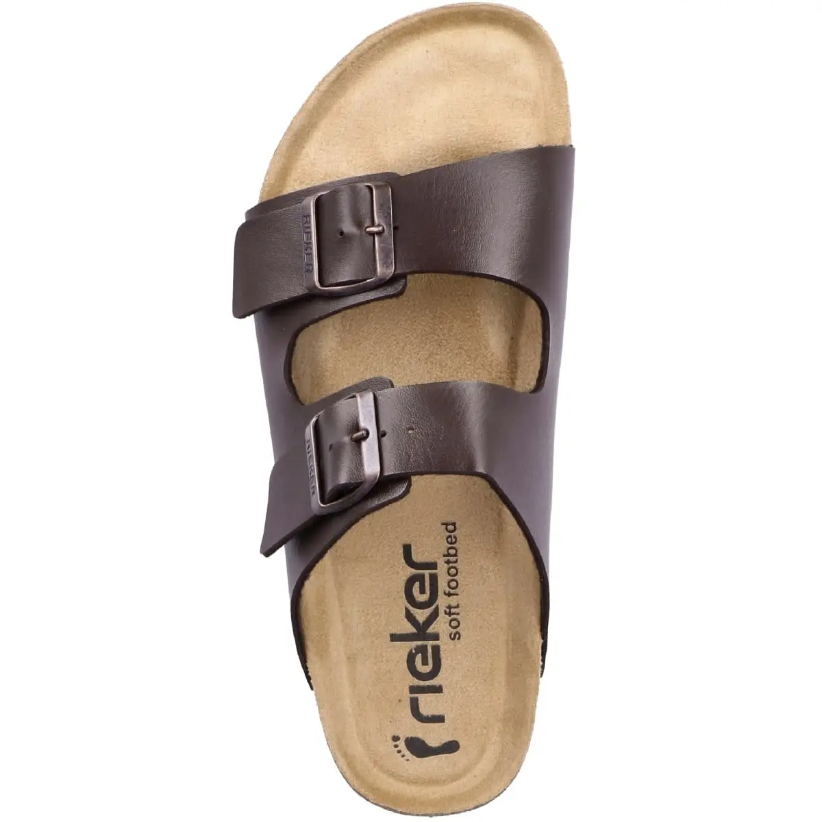 Rieker Pantolette 22190 In Braun 4 Rieker Pantolette 22190 In Braun – Bild 2