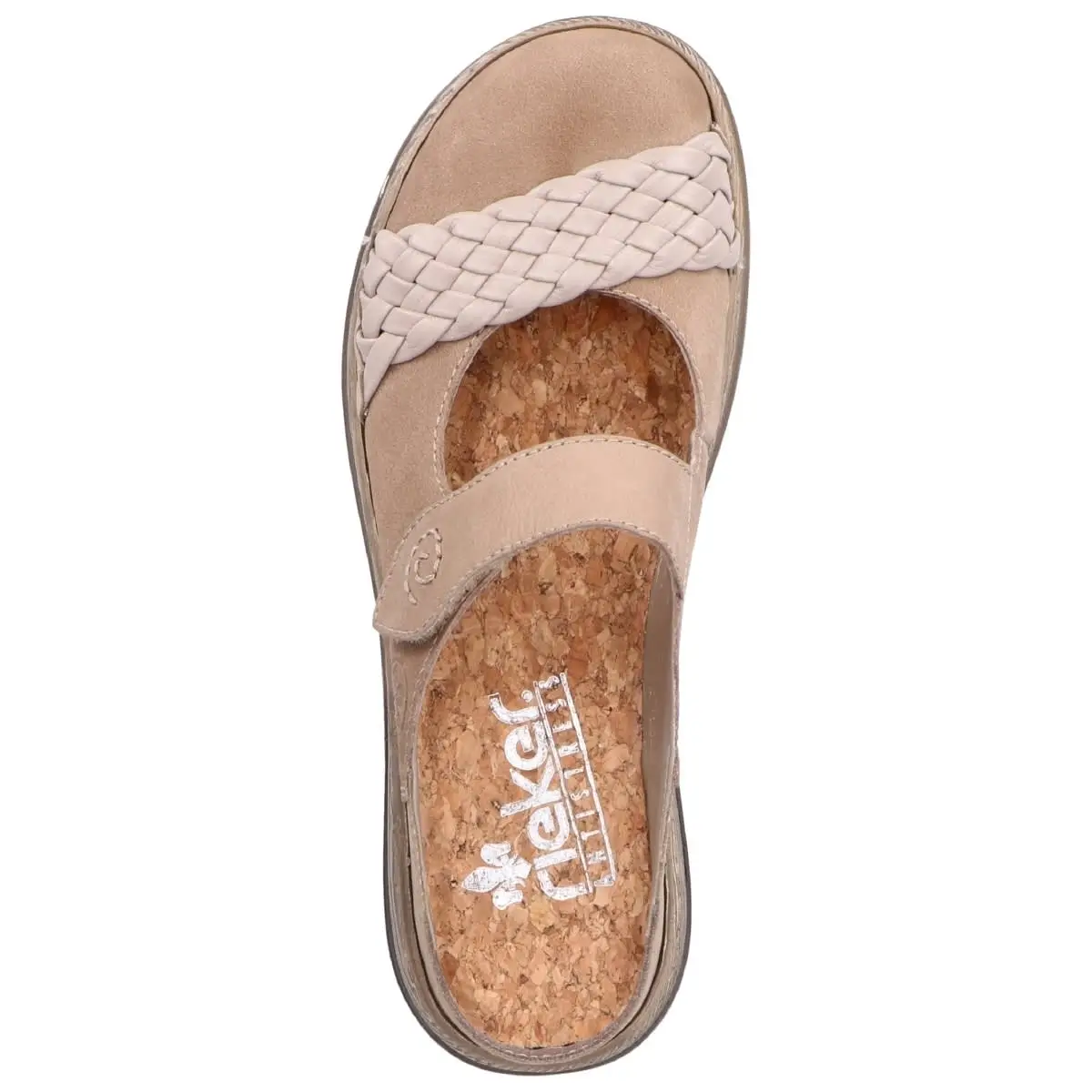 Rieker Pantolette 46001 In Beige 4 Rieker Pantolette 46001 In Beige – Bild 2