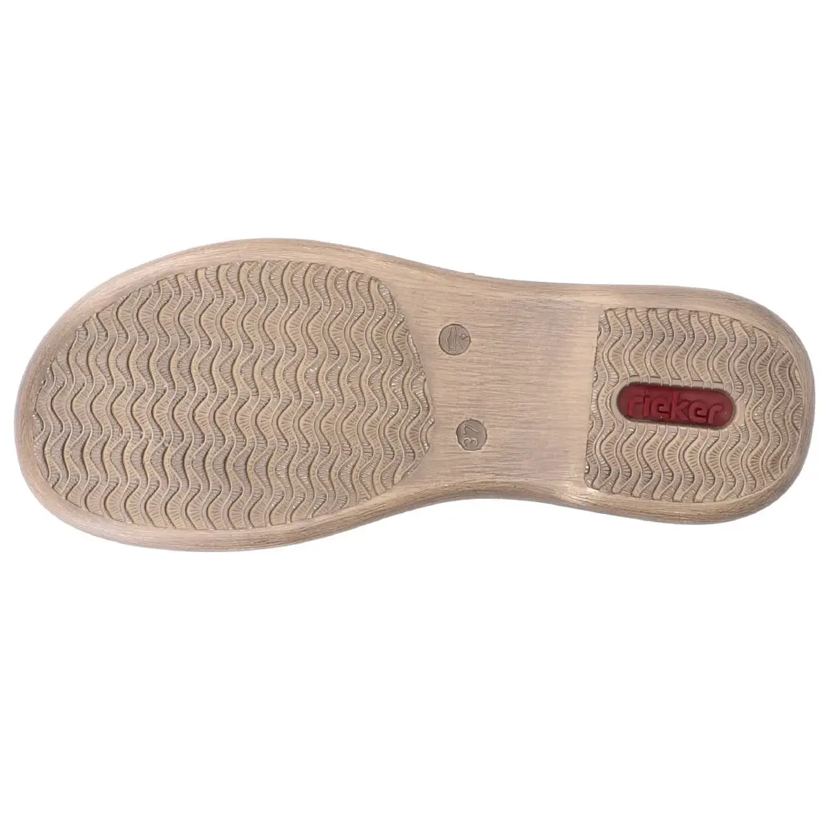 Rieker Pantolette 46001 In Beige 7 Rieker Pantolette 46001 In Beige – Bild 5